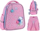 Рюкзак шкільний напівкаркасний GoPack Education Fluffy Kitten 34.5x26x12.5 см 12 л Рожевий (GO25-165S-2) - зображення 1