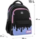 Рюкзак шкільний GoPack Education Dream 41x29x17 см 15 л Чорний (GO25-182M-2) - зображення 2