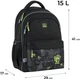 Рюкзак шкільний GoPack Education Gaming 41x29x17 см 15 л Чорний (GO25-182M-6) - зображення 2