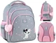 Рюкзак шкільний GoPack Education Meowtiful 37x28.5x16 см 15 л Сірий (GO25-2606S-1) - зображення 1
