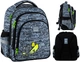 Рюкзак шкільний GoPack Education Graffiti 37x28.5x16 см 15 л Сірий (GO25-2606S-5) - зображення 1