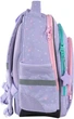 Рюкзак шкільний GoPack Education Unicorn Dreams 37x28.5x16 см 15 л Фіолетовий (GO25-2606S-2) - зображення 4