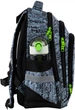 Рюкзак шкільний GoPack Education Graffiti 37x28.5x16 см 15 л Сірий (GO25-2606S-5) - зображення 5