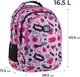 Рюкзак школьный GoPack Teens 40.5x28.5x17.5 см 16.5 л Розовый (GO25-162M-2) - изображение 2