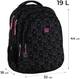 Рюкзак шкільний GoPack Teens 44x32x18 см 19 л Чорний (GO25-162L-2) - зображення 2