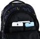 Рюкзак шкільний GoPack Teens 44x32x18 см 19 л Чорний (GO25-162L-5) - зображення 10