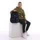 Рюкзак шкільний GoPack Teens 44x32x18 см 19 л Чорний (GO25-162L-5) - зображення 15