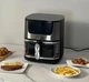 Аэрофритюрница без масла Zepline ZP-142 с чашей 4,5л 3500Вт аэрогриль цифровая безмаслянная электрическая фритюрница с окошком - изображение 2