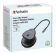 Бездротовий передавач екрану Verbatim Share My Screen 4K USB-C з концентратором WDA-02 (32147) - зображення 5