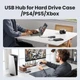 USB-хаб UGREEN CM653 USB to 4xUSB 3.2 Gen1 5Gbps Black (15548) - изображение 10