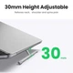 Подставка для ноутбука Ugreen LP846 Invisible Portable Desktop Laptop Stand 13-17.3" Silver (UGR-45415) - изображение 3