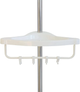 Полиця кутова для ванної 4 яруси, 260х33 см, до 16 кг / Телескопічна Multi Corner Shelf GY-188W (L) - изображение 7
