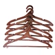 Плечики для одягу Laundry набір 5 шт, коричневий (VL-50 S2 brown) - изображение 1