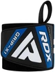 Бинты для запястий (кистевые бинты) RDX W4 18" S Blue (WAH-W4U-S) - изображение 1