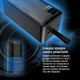 УМБ ColorWay Power Bank 50000 mAh Digital Display (USB QC3.0 + USB-C Power Delivery 22.5W) Black (CW-PB500LPC5BK-PDD) - изображение 15