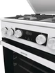 Плита Gorenje GK5C42WF-B комби, 70л, 50x60см, IconLed, чугун, с крышкой, белый - изображение 8