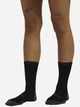 Носки мужские треккинговые высокие Jack Wolfskin Prelight Sock Cl C A63868_6000 44-46 Черные (4064886444002) - изображение 3