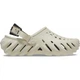Кроксы Crocs X- Echo Clog 44 Бежевый/Черный 207937 - изображение 8