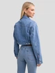 Куртка джинсова жіноча Big Star Maddie 175 S Блакитна (5900714829339) - зображення 2