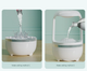 Антигравитационный увлажнитель воздуха Creative Anti-gravity Water Drop Humidifier Портативный диффузор 52898/37 - изображение 4