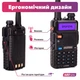 Рация Baofeng UV-5R комплект 2 шт., UHF/VHF, 8 Вт, 1800 мАч + Кабель для программирования + Ремешок на шею - изображение 4