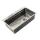 Мойка Mixxus Premium MH7545-SET-05 NANO-SILVER (3.0/0.8) комплект (нержавейка) (MX9634) - изображение 2