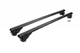 Перемычки на обычные рейлинги под ключ Bold Bar V1 (2 шт) Черные для Hyundai IX-35 2010-2015 гг - изображение 4