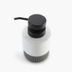 Дозатор для рідкого мила MBM MY HOME Stockholm BA-44 WHITE/GRAY білий/сірий - изображение 2