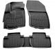Резиновые коврики для Mitsubishi Outlander 2006-2012 (5 шт, полиуретан) - изображение 1