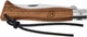 Ніж Main Knives "Italian line" 95 mm Blade Walnut Wood PU Loop Brown (13440010) - зображення 3