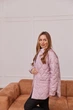 Куртка-рубашка 2в1 для беременных демисезонная Alabama размер M Lullababe Пудровый - изображение 4