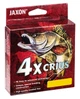 Шнур JAXON Crius 4X Fluo 150m 0.10mm 7 kg - изображение 2