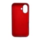 Чохол силіконовий Full Silicone Case for iPhone 16 Plum (з закритим низом) - изображение 4