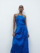 Платье женское Zara 7521/474 L Синее (07521047400040) - изображение 7