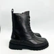 Черевики Anemone 39(р) Чорний Натуральна шкіра 0-1-1-HY-3621M-6-4A - изображение 4