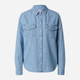 Koszula damska jeansowa Levi's 16786-0018 L Błękitna - obraz 5