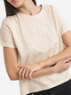 Футболка бавовняна жіноча Levi's A8804-0029 S Бежева (5401157553145) - зображення 6