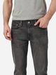 Jeansy męskie regular fit Levi's 514 Straight 00514-1676 32-34 Ciemnoszare (5401043614325) - obraz 4