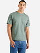 Koszulka męska bawełniana Levi's A0637-0101 L Zielona - obraz 1