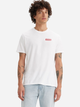 Zestaw koszulek męskich bawełnianych Levi's 79681-0040 XL 2 szt Biały/Czarny - obraz 2