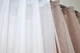 Кухонный комплект VR-Textil № 056к шторки и тюль с подхватами коричневый с белым 280х170 см (50-798) - изображение 4