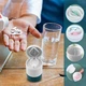 Таблетниця - огранайзер з різаком Pill Cutter 3в1: дільник, товкучка для подрібнення таблеток на порошок + склянка для води, біло-зелений (100832113) - зображення 2