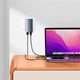 Зарядний мережевий пристрій Baseus GaN5 Pro Ultra-Slim 65W Type-C + USB з функцією швидкої зарядки QC3.0+PD3.0 + Кабель Type-C to Type-C 100W 1m (CCGP150113) Black - зображення 11