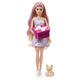 Кукла Mattel Вечеринка-сюрприз Barbie Барби в лиловых тонах JFG70 - изображение 1