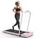 Беговая дорожка складная с дугой Treadmill C1 10 км/ч, до 120 кг (Pink) - изображение 1