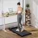 Беговая дорожка Treadmill C1 портативная 10 км/ч, до 120 кг (Black) - изображение 9