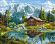 Картина по номерам - Уютный коттедж ©art_selena_ua Идейка 40х50 см (KHO6351) - изображение 1