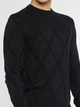 Джемпер трикотажний чоловічий чорного кольору Arber Crew-neck J N-AVT-74 S зріст 4 чорний (M10.04.02.511) - изображение 4