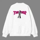 Свитшот Thrasher 10009 белого цвета, размер S - изображение 2