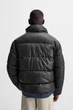 Дута куртка з еко-шкіри Zara M чорний 8281/313/800 - изображение 2